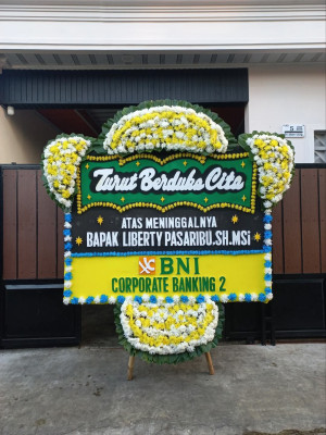 Papan Bunga Duka di Pegandikan
