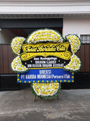Papan Bunga Duka di Pegandikan