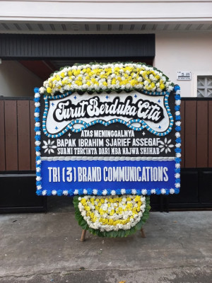 Papan Bunga Duka di Pegandikan